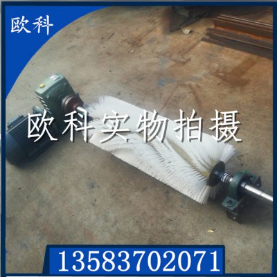 螺旋刷式清扫器 煤矿皮带滚刷清扫器