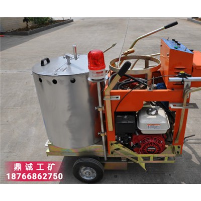 荆门热熔凸起震荡标线机 高速公路导流线减速线边缘线划线车