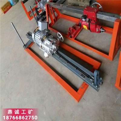 广西钦州横穿马路过路打孔穿管机 水利工程电动水钻顶管机