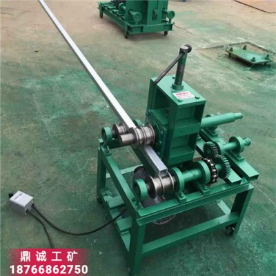 江西吉安多功能滚动式钢管弯管机 1.5kw立式圆管方管弯弧机