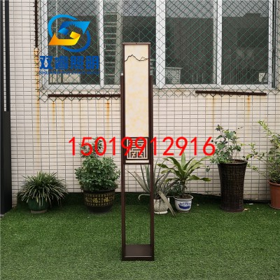 仿云石落地灯庭院廊架景观灯示范区大门灯2m草坪灯户外草坪灯