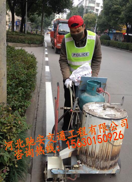 内蒙古路面划线，生产热熔标线涂料，专业道路划线施工