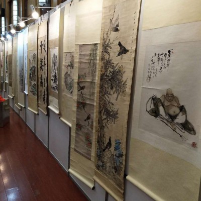 南宁书画展板丨八棱柱展板丨挂画展板厂价出租