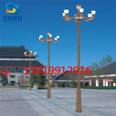 防水花瓣路灯中式造型景观灯别墅小区草地灯户外特色庭院灯