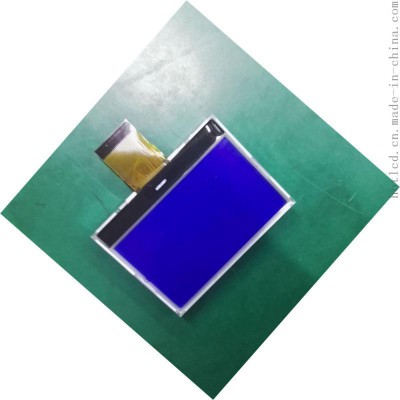 蓝底白字COG显示屏12864I