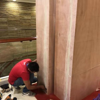 承接南宁桁架背景搭建丨酒店培训背景厂家丨桁架搭建