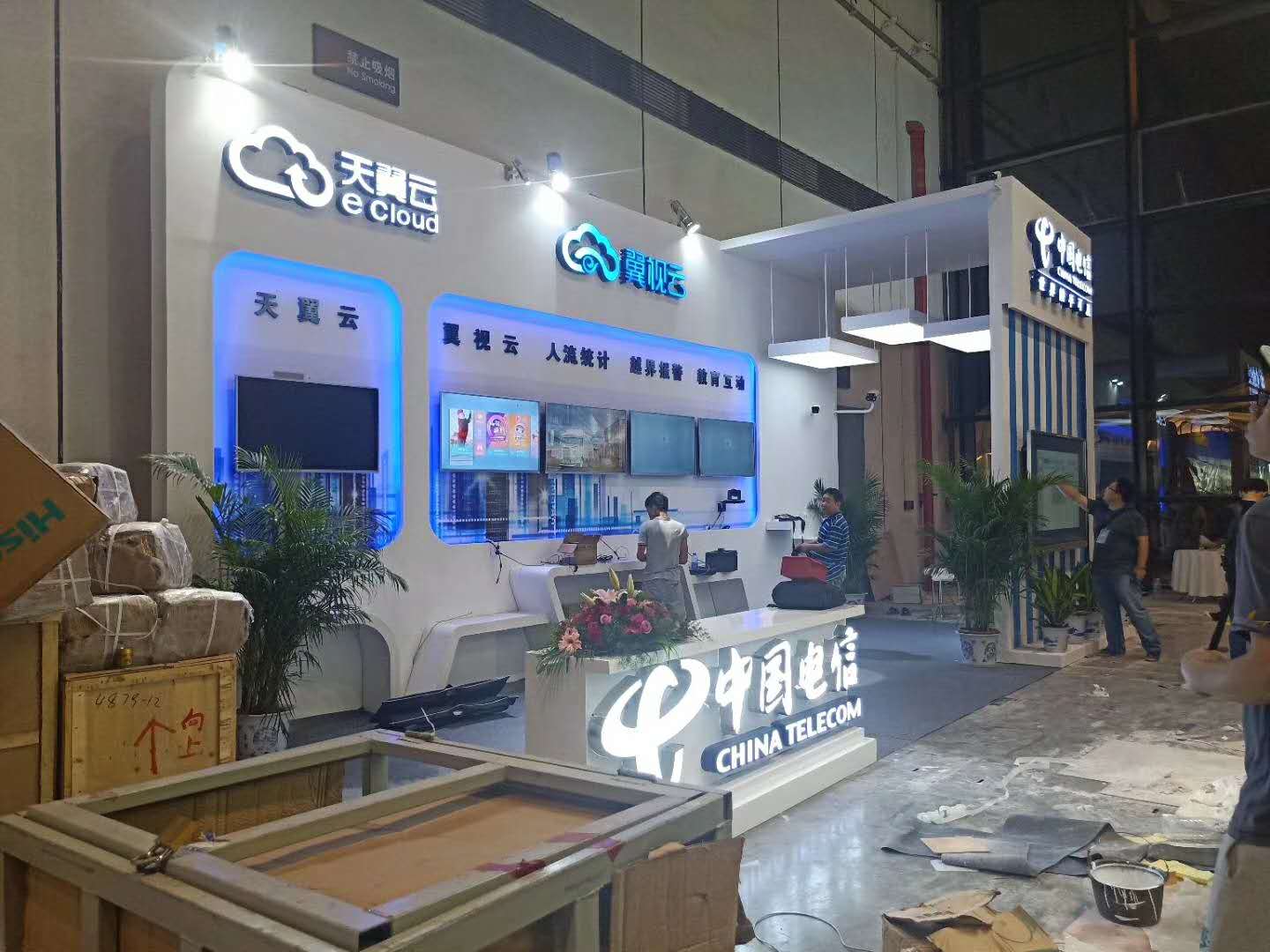 广西展览搭建纯工厂展览，展馆展览搭建找合诚展览