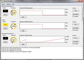 Light Studio Software Window