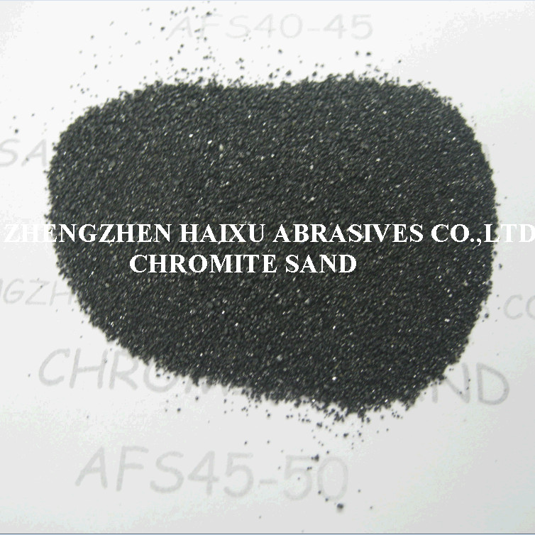 南非产铬矿耐温铬矿砂熔模铸造应用铬矿砂