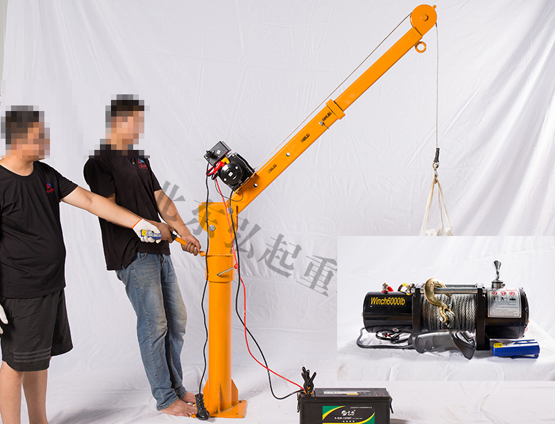 1吨小型车载吊机