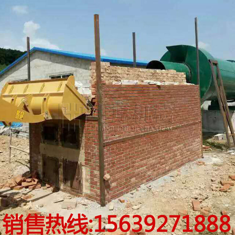 鸡粪烘干机热风炉基础