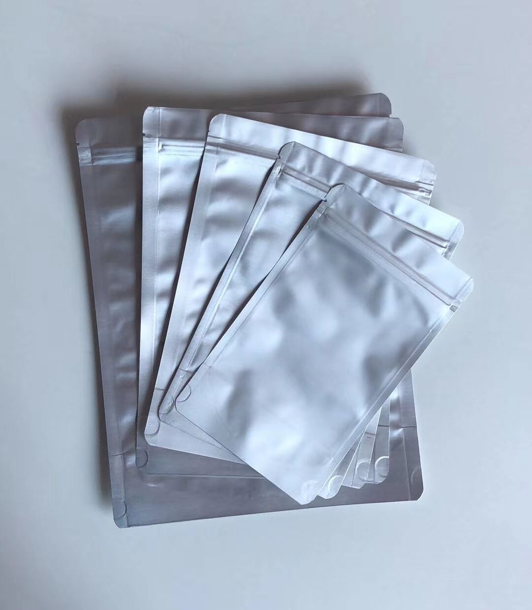 深圳抽真空铝箔食品包装袋,空白纯铝箔真空袋,可印刷