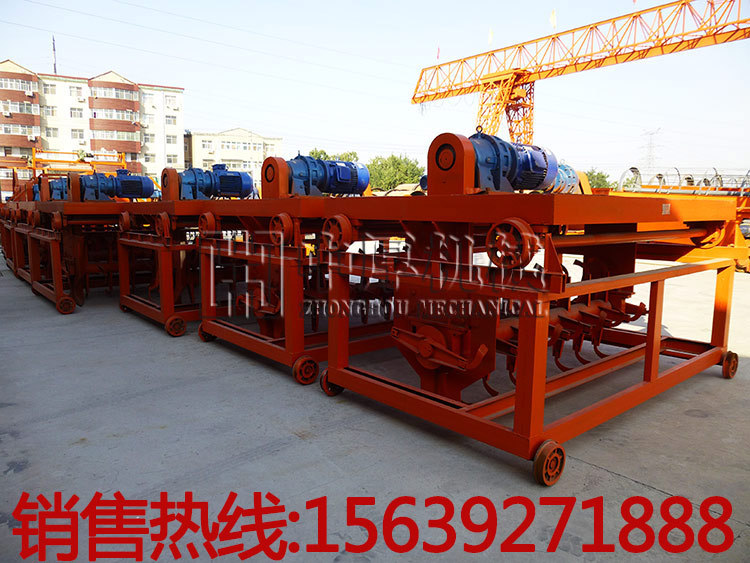 有机肥槽式翻抛机翻粪机