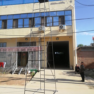 铁路施工钢制梯车可选作业梯车接触网检修梯车钢管梯车