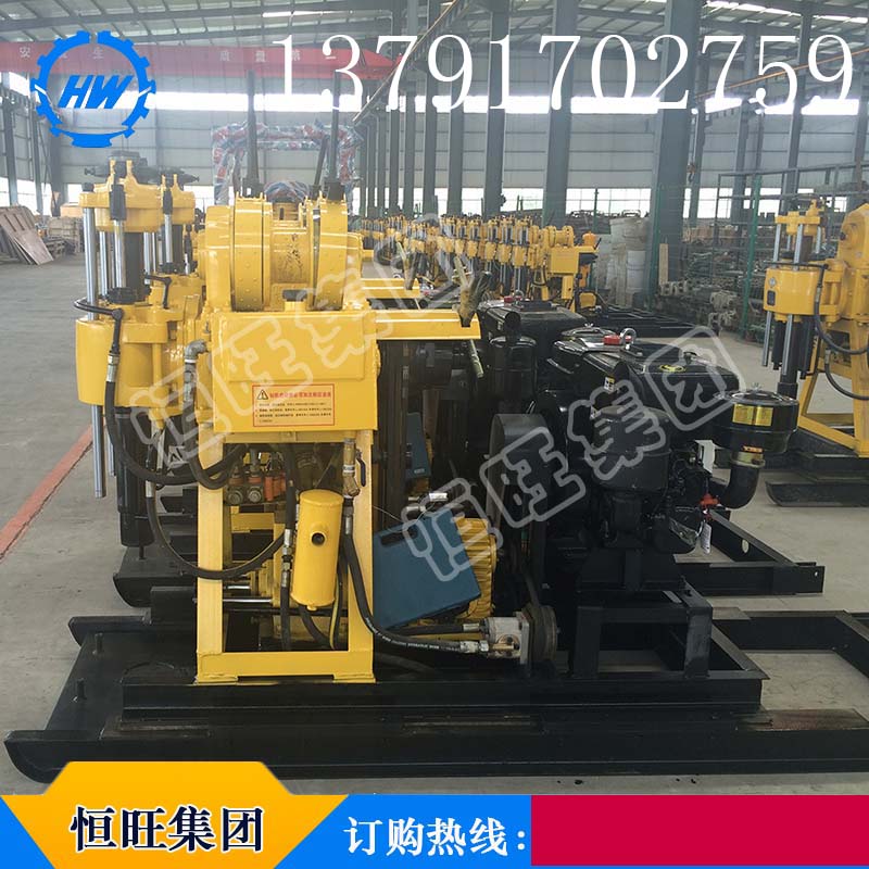HW-190高速取芯钻机 柴油地质勘探钻机