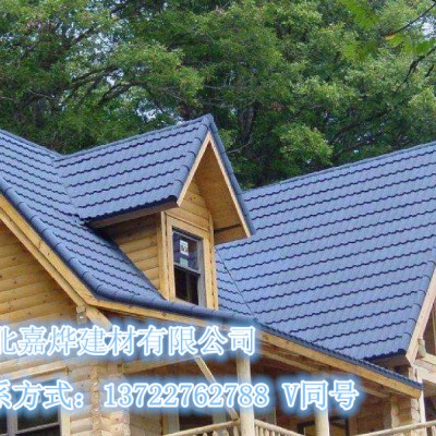 钢质彩砂瓦生产厂家 镀铝锌彩砂瓦 冬暖夏凉的屋面材料