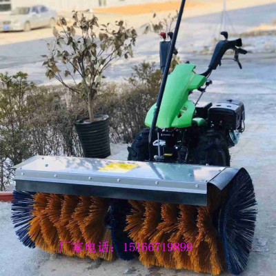 一米宽小型汽油扫雪机金尊定制全齿轮除雪机滚刷式路面清雪机