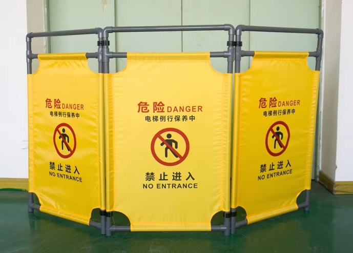 佛山大成交通设施厂家 布艺折叠式护栏 护栏生产厂家