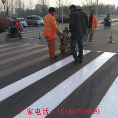 手推式市政路面划线设备手推式热熔标线车马路划线机价格优惠