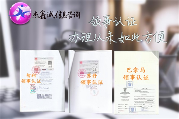 领事认证样本素材