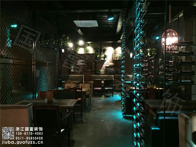 杭州酒吧厨房设计与桌椅设备合理搭配