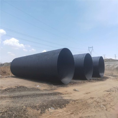 十堰4米钢波纹管涵施工  涵洞拼装钢制波纹管排水