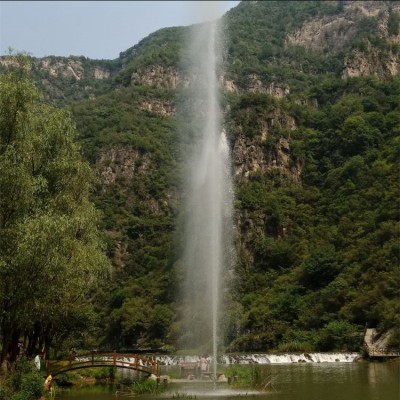 乐山水景游乐项目呐喊喷泉声控呐喊号角喷泉 山东三喜