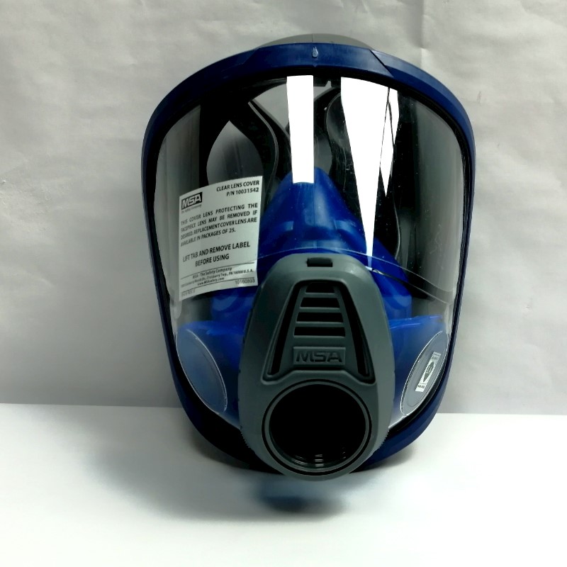 梅思安优越3100便携式单滤毒罐过滤式全面罩呼吸器
