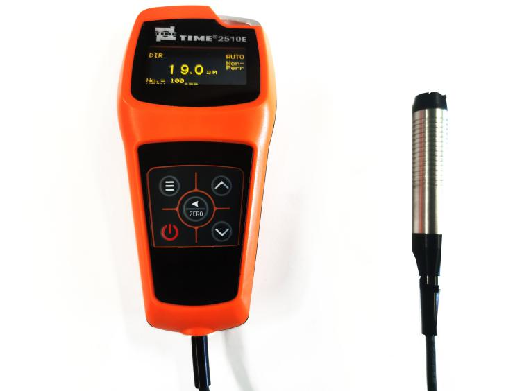 TIME®2510E覆层测厚仪磁性和电涡流测厚