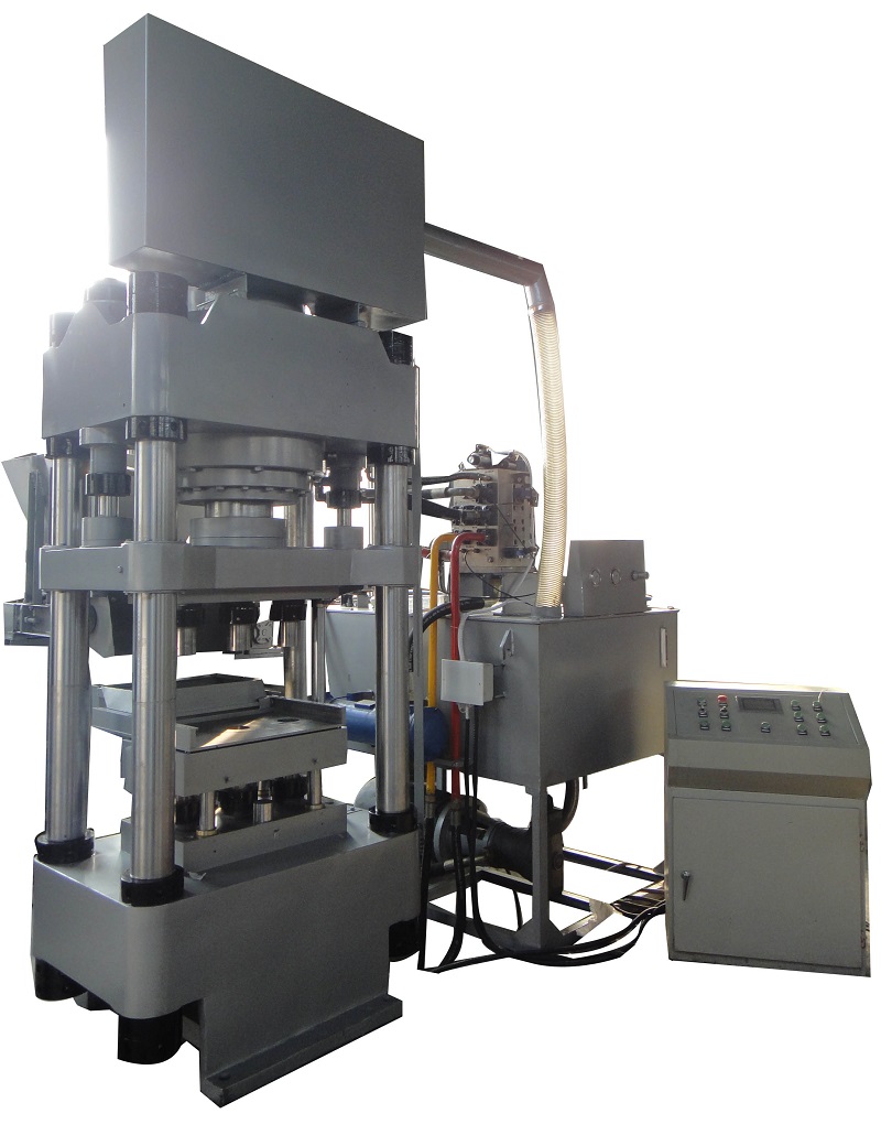 湖南省自动铁剂锰剂粉末成型液压机模具的生产现场Y