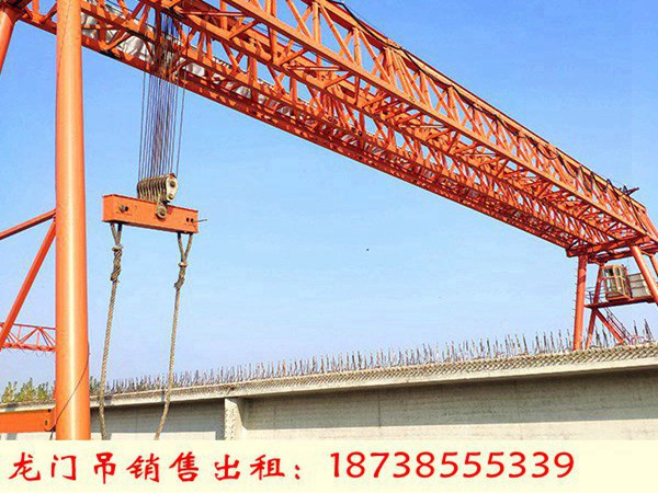 黑龙江鹤岗龙门吊出租厂家120吨36米门机可租可售