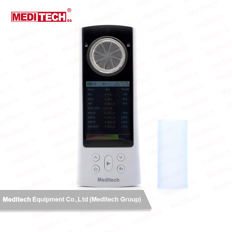 国产麦迪特 手持式肺功能仪 体检用 肺活量测试 便携式测量仪