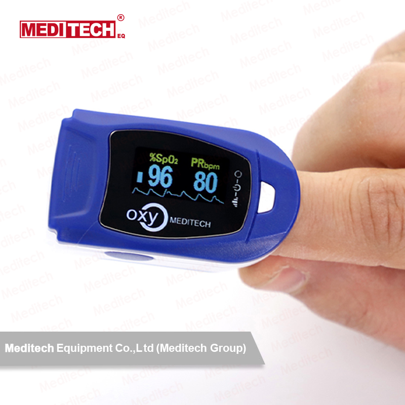 麦迪特国产OLED 指夹式脉搏血氧仪 便携式 指尖脉搏血氧仪