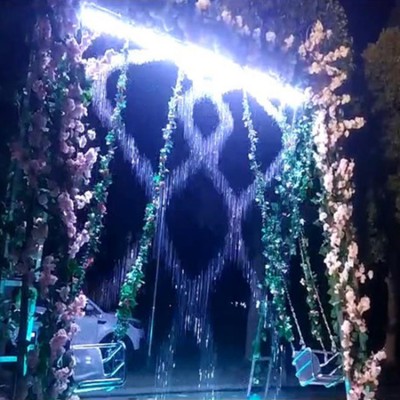 福清市网红水幕秋千游乐设备优质厂家生产节省电力山东三喜