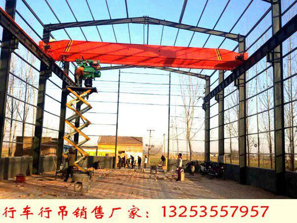 辽宁沈阳行车行吊生产厂家10吨25米跨度天车价格