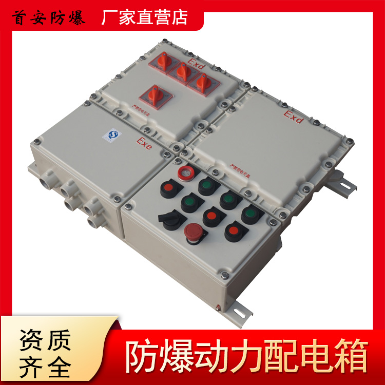 防爆配电箱粉尘户外防雨仪表多回路动力照明隔爆控制箱厂家卖