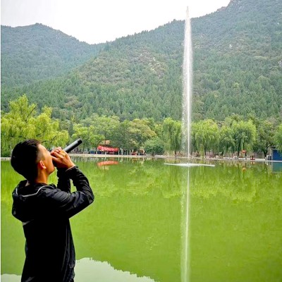 梅河口市新的游乐设备喊泉景区呐喊声控设备源头厂家山东三喜