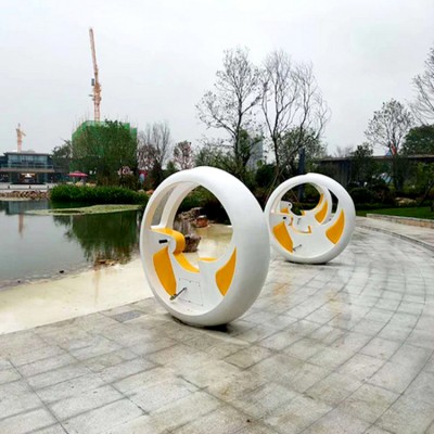 乐平市自行车喷泉呐喊设备生产厂家户外脚踏喷泉设备山东三喜