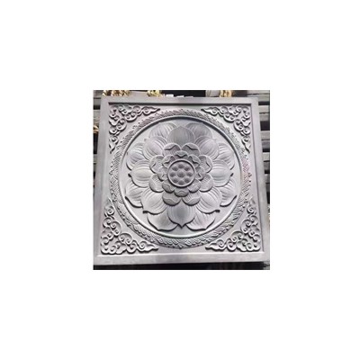 唐莲砖雕彩砖注塑模型 复古装饰墙砖花砖水泥砖塑料模具