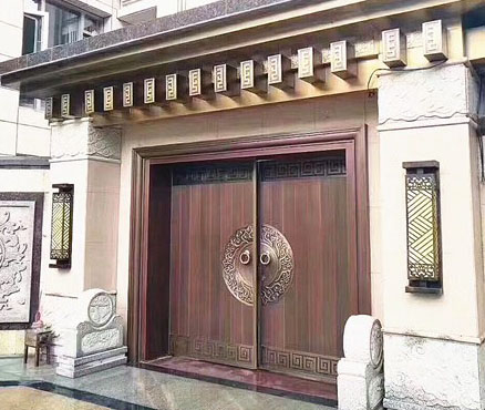 河北任丘别墅铜门生产厂家，任丘金天顺铜门