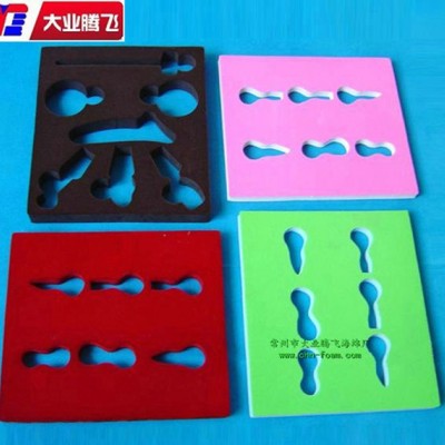 厂家供应大业腾飞植绒工艺品泡棉