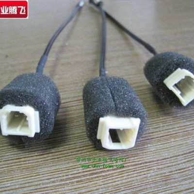 厂家供应大业腾飞线缆插口保护背胶海绵片