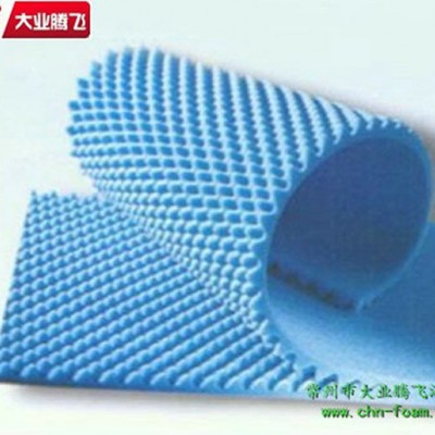 厂家供应大业腾飞彩色波峰形包装箱泡绵