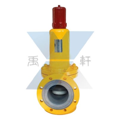WA42PFA液氯、氯气缓冲罐、储罐衬氟波纹管氯用安全阀