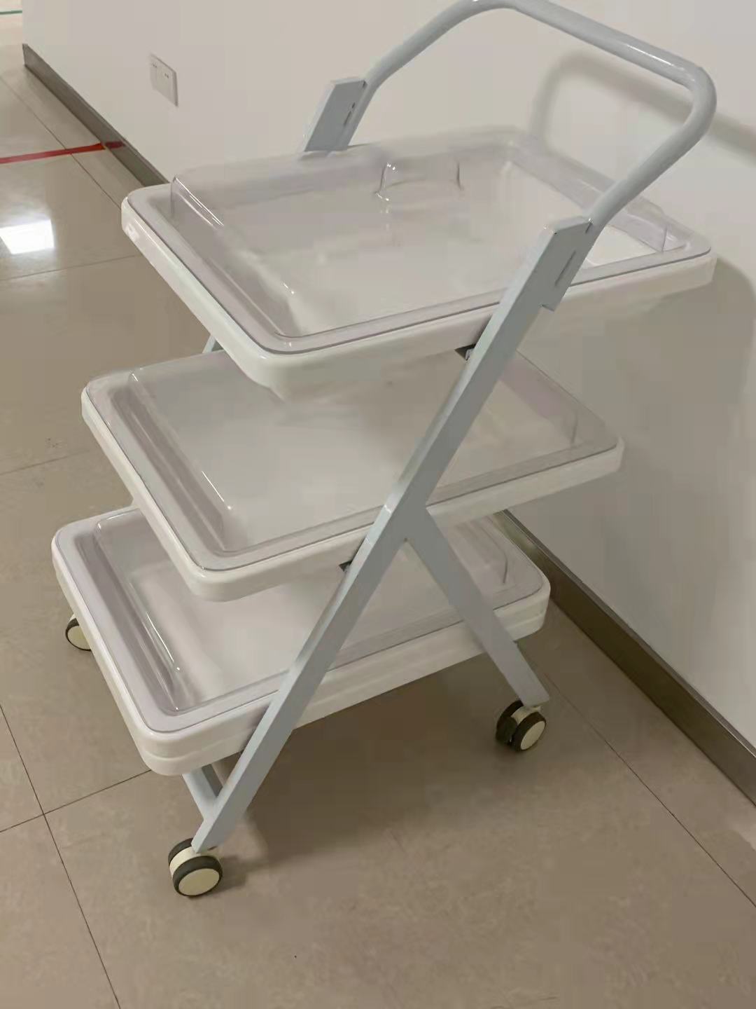 内镜转运车医用二层小推车