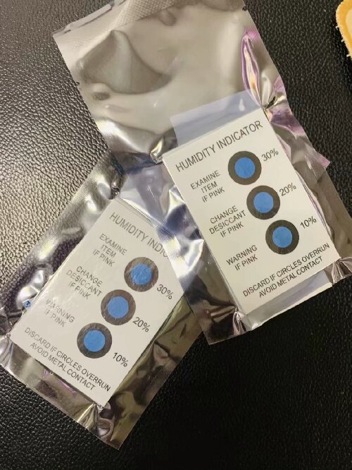 中山湿度指示卡 产品真空包装用防潮湿度纸 湿度卡厂家