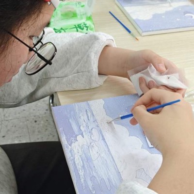 苏州三六六社会实践青少年DIY肌理画手工小课堂招生啦!