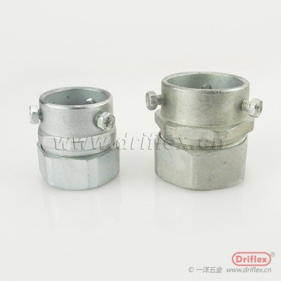供应金属接头锌合金卡套式接头三柱接头内径10到100mm