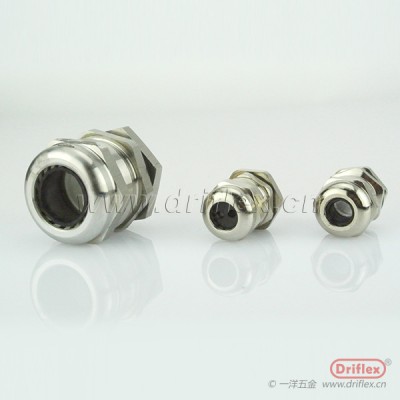 铜镀镍金属电缆接头/密封固定头NPT3/8”-NPT2”