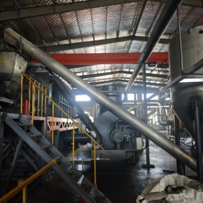 连续式大型滚筒炭化机受热均匀降低了能源消耗
